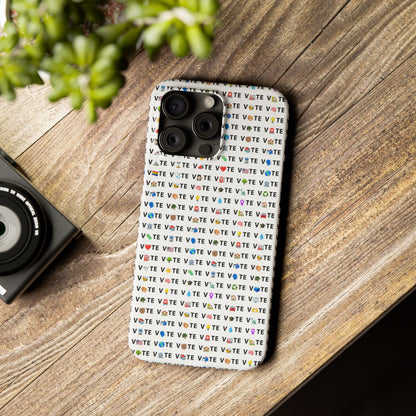 Vote Emoji iPhone Slim Case