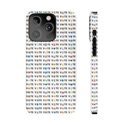 Vote Emoji iPhone Slim Case