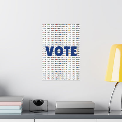 Vote Emoji Poster (Various Sizes)