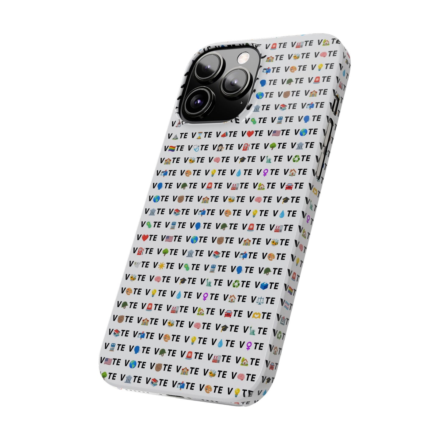 Vote Emoji iPhone Slim Case