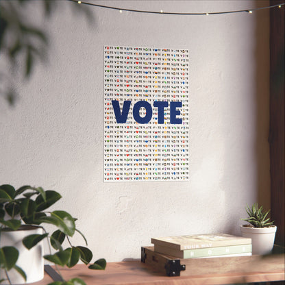 Vote Emoji Poster (Various Sizes)