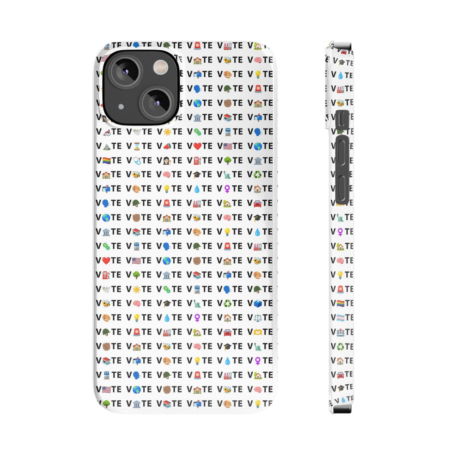 Vote Emoji iPhone Slim Case