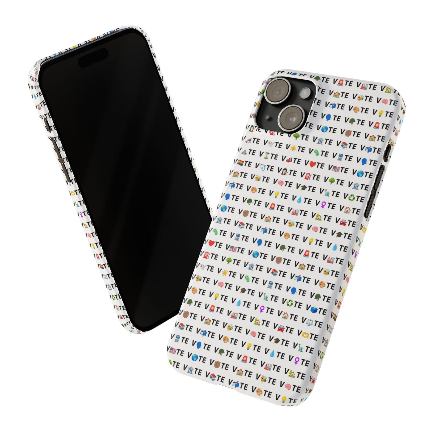 Vote Emoji iPhone Slim Case