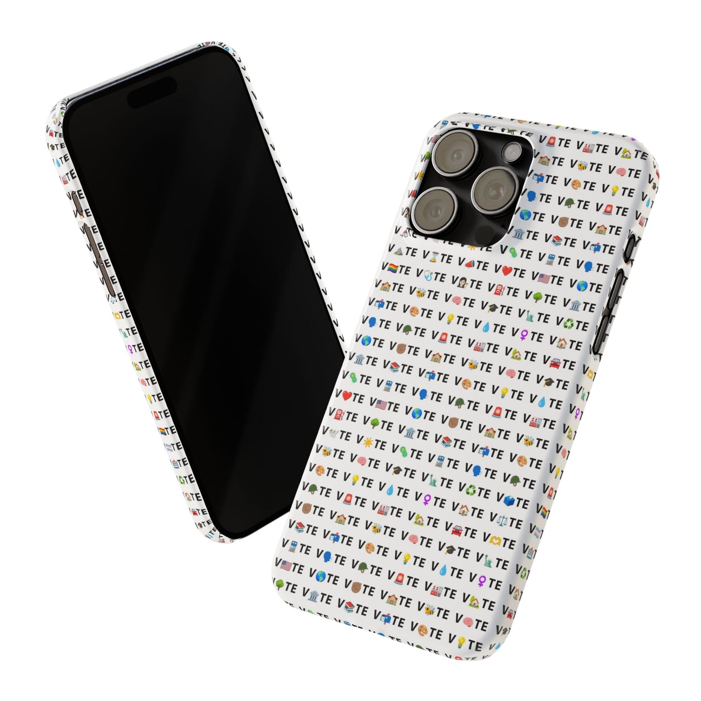 Vote Emoji iPhone Slim Case