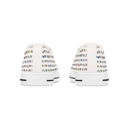 Vote Emoji Women's Low Top Sneakers