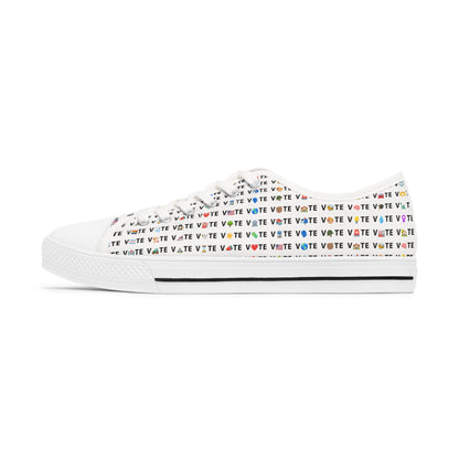 Vote Emoji Women's Low Top Sneakers