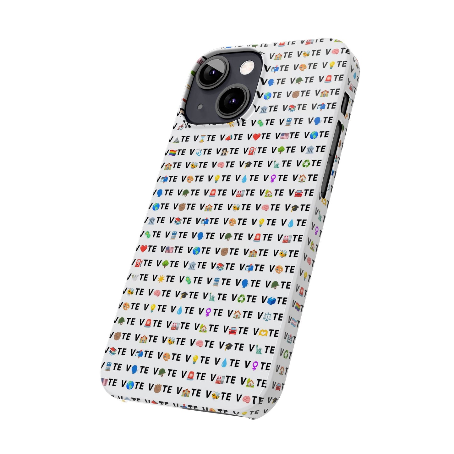 Vote Emoji iPhone Slim Case