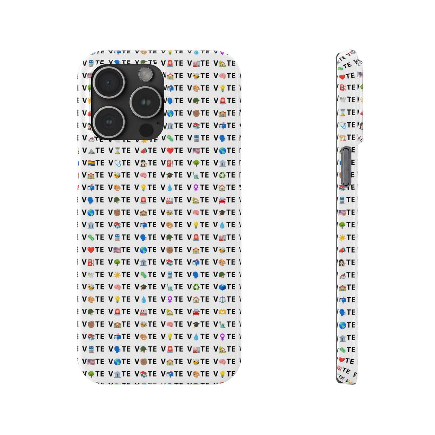 Vote Emoji iPhone Slim Case