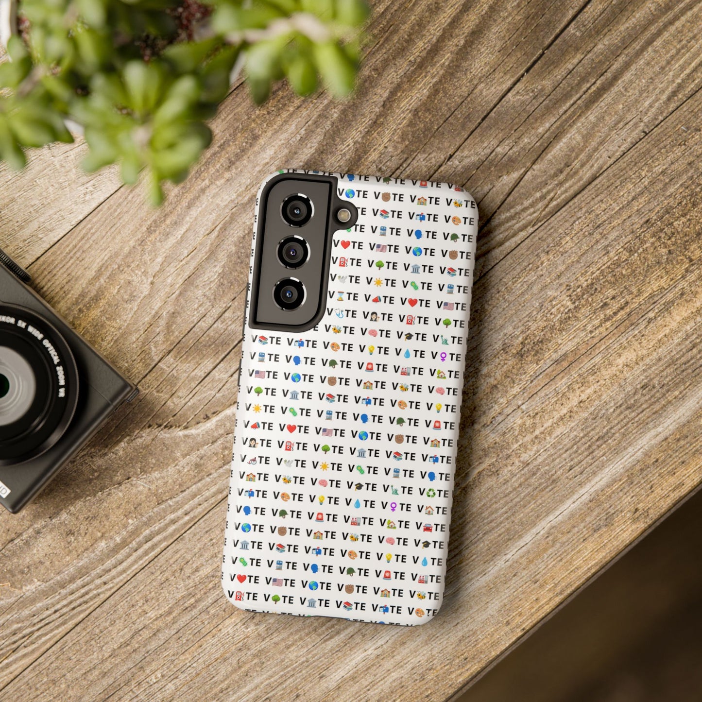 Vote Emoji Samsung Galaxy Phone Case