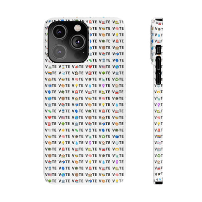 Vote Emoji iPhone Slim Case