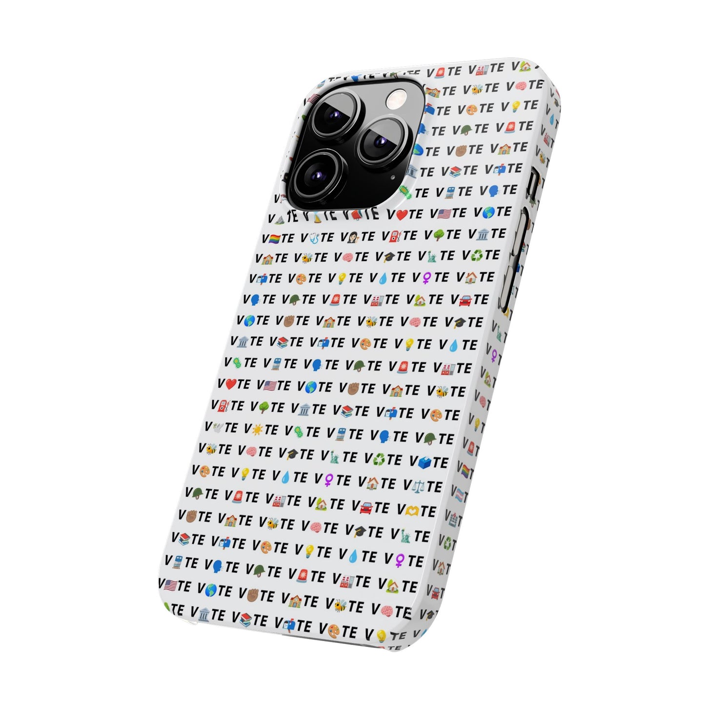 Vote Emoji iPhone Slim Case