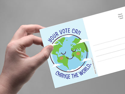 Change The World Blank 4x6 Voter Postcards (100 Pack)