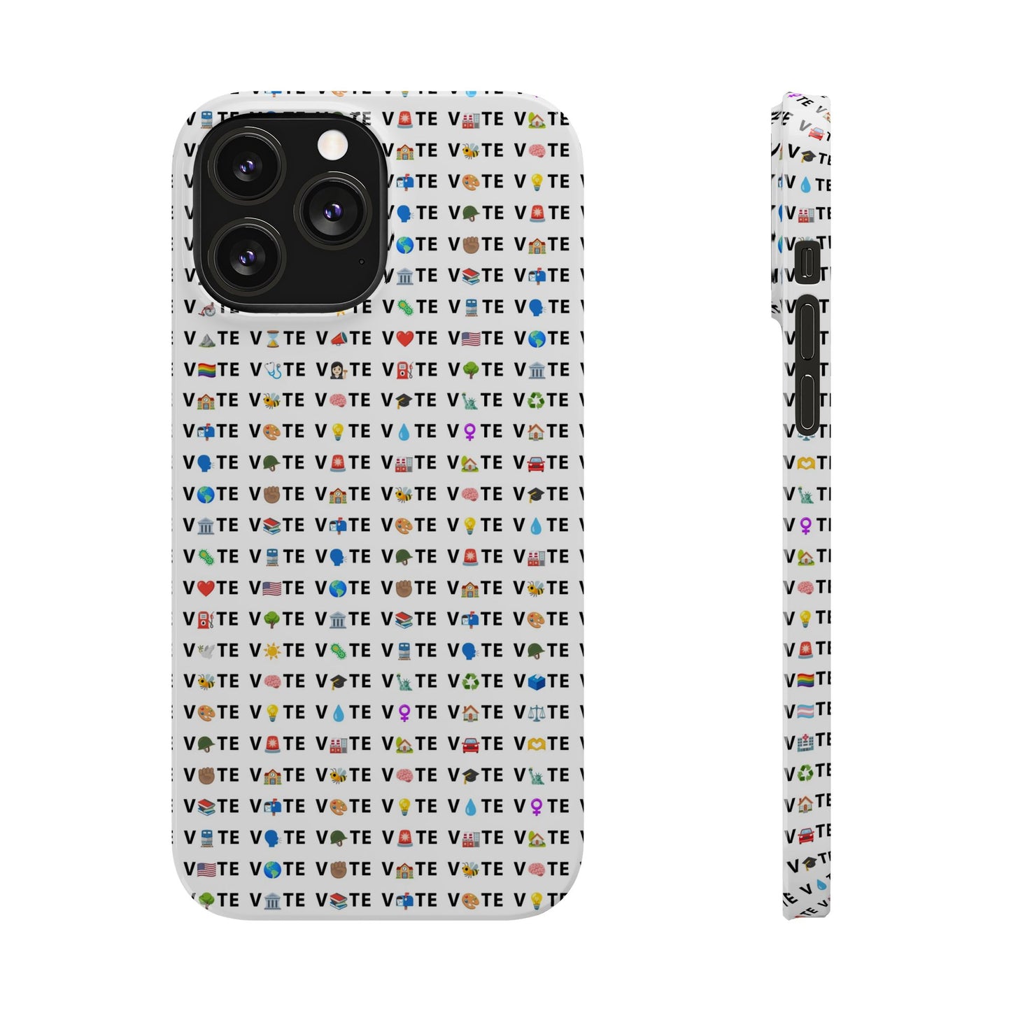 Vote Emoji iPhone Slim Case