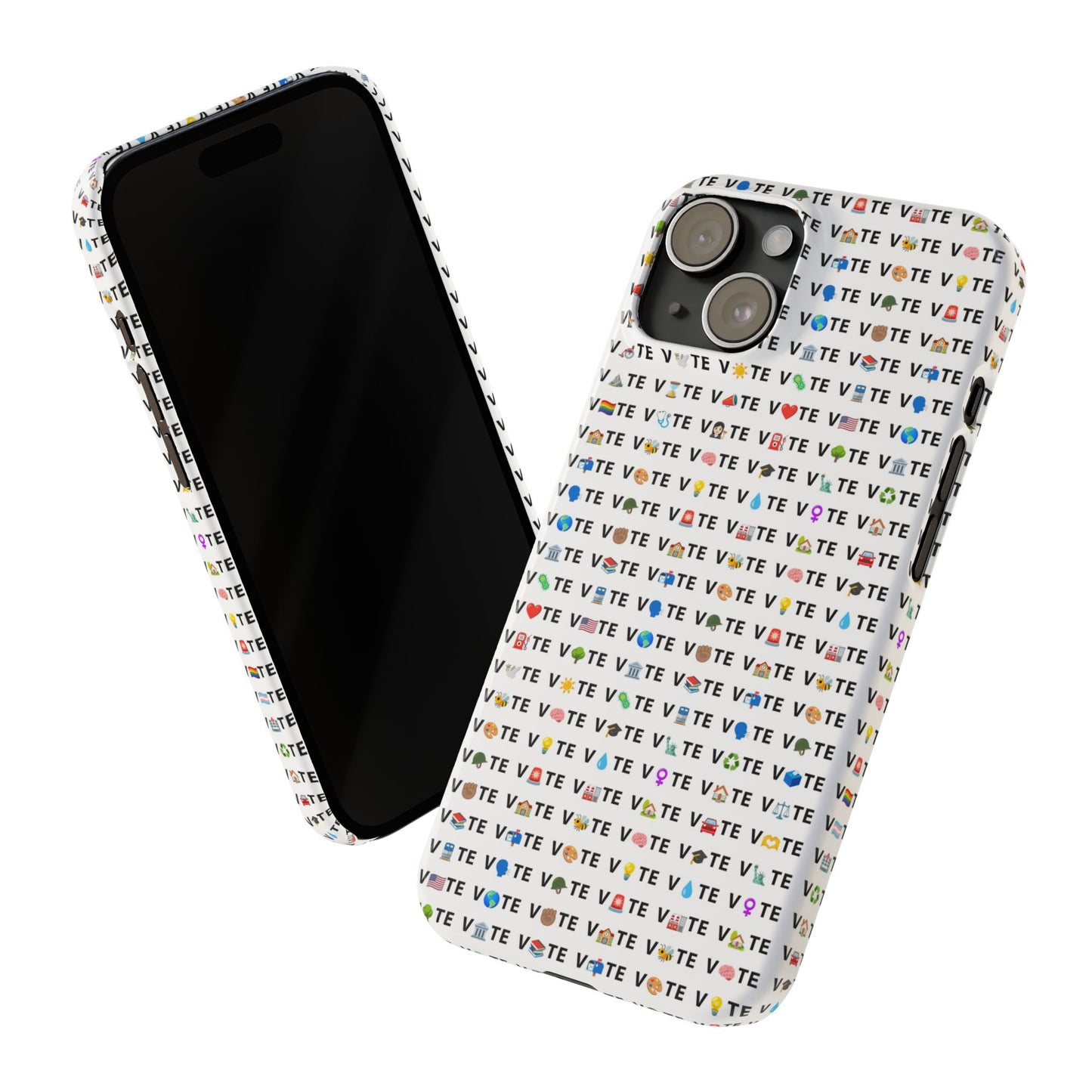 Vote Emoji iPhone Slim Case