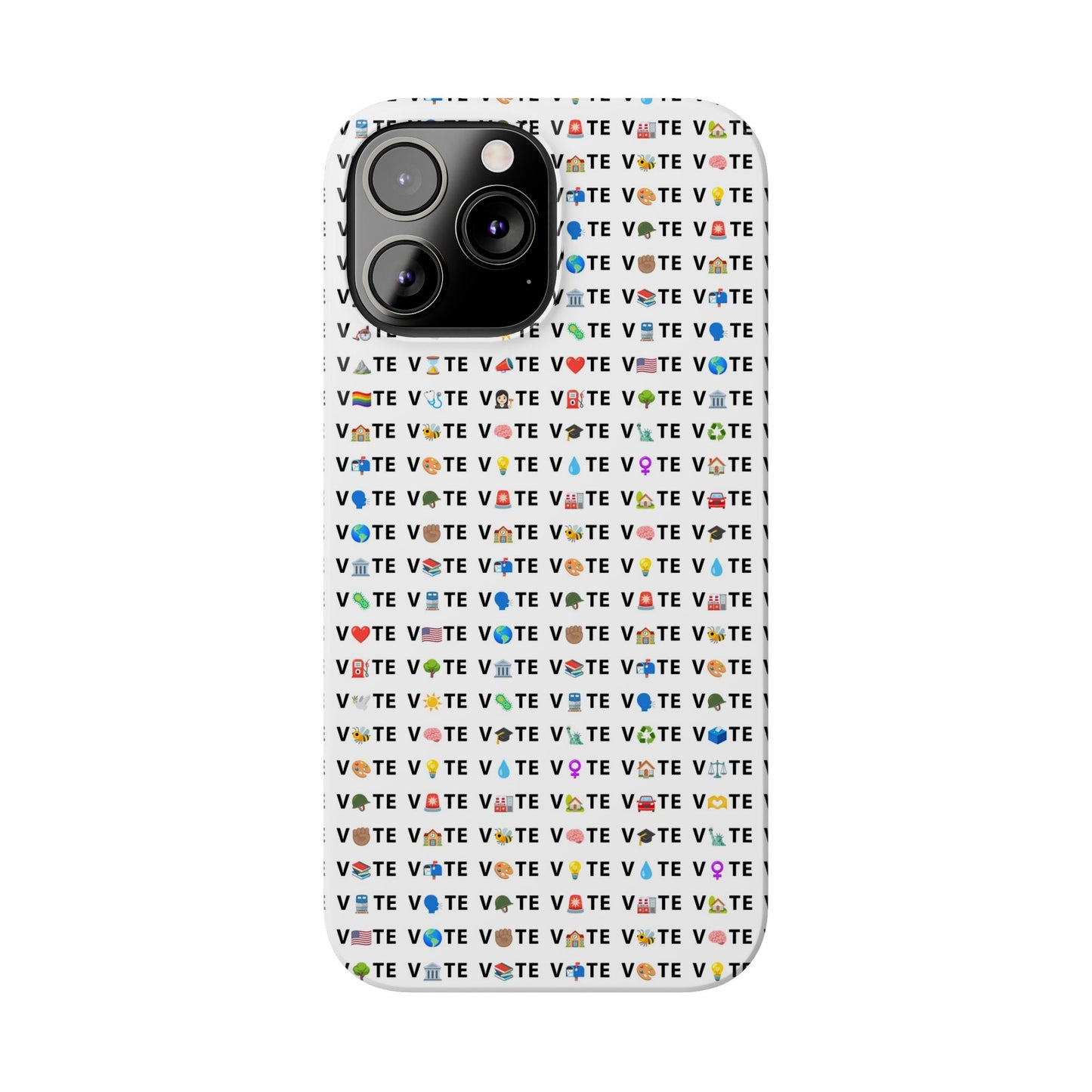 Vote Emoji iPhone Slim Case