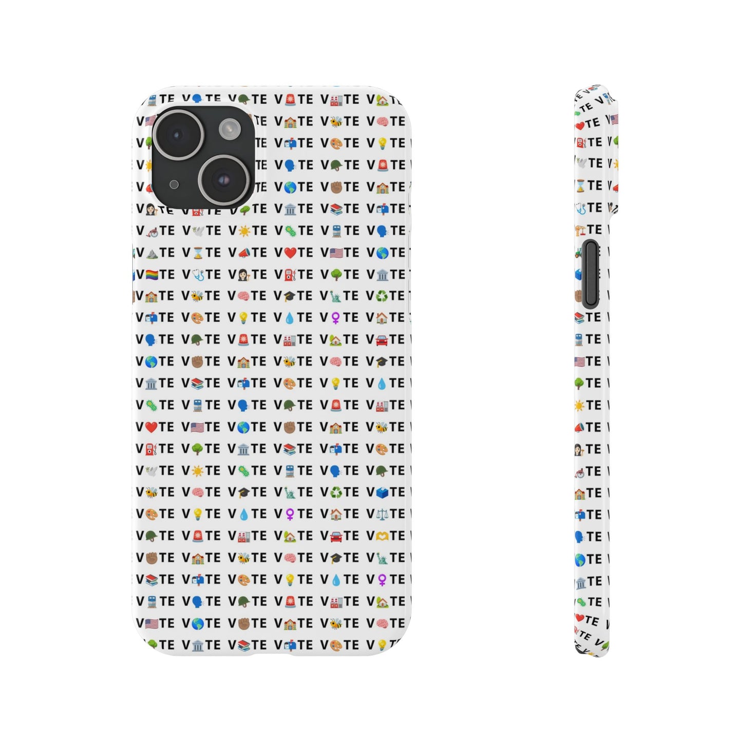 Vote Emoji iPhone Slim Case