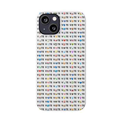 Vote Emoji iPhone Slim Case