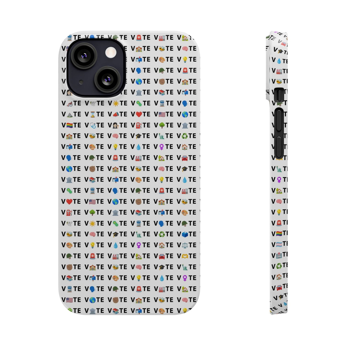 Vote Emoji iPhone Slim Case