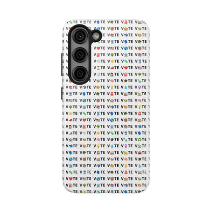 Vote Emoji Samsung Galaxy Phone Case