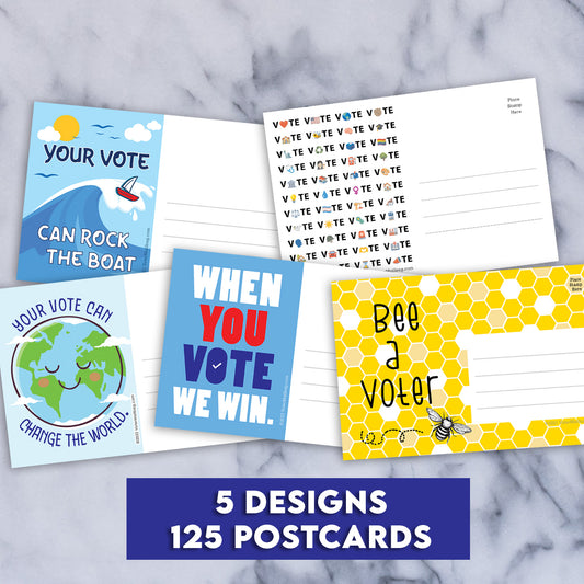 Voter Postcard Variety Pack (125 Pack)