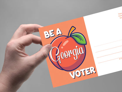 Georgia Voter Postcards - Blank 4x6 Voter Postcards (100 Pack)