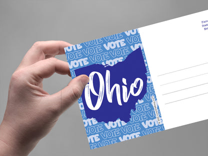 Ohio Voter Postcards - Blank 4x6 Voter Postcards (50 Pack)