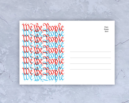 We The People 4x6 Postcards (100 Pack)