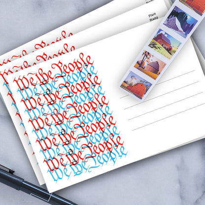 We The People 4x6 Postcards (100 Pack)
