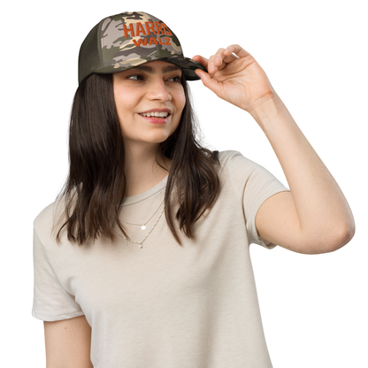 Viral Harris Walz Camo Cap