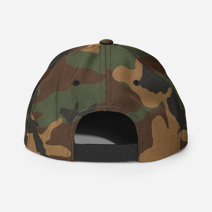 5-Star Harris Walz Camo Snapback Hat